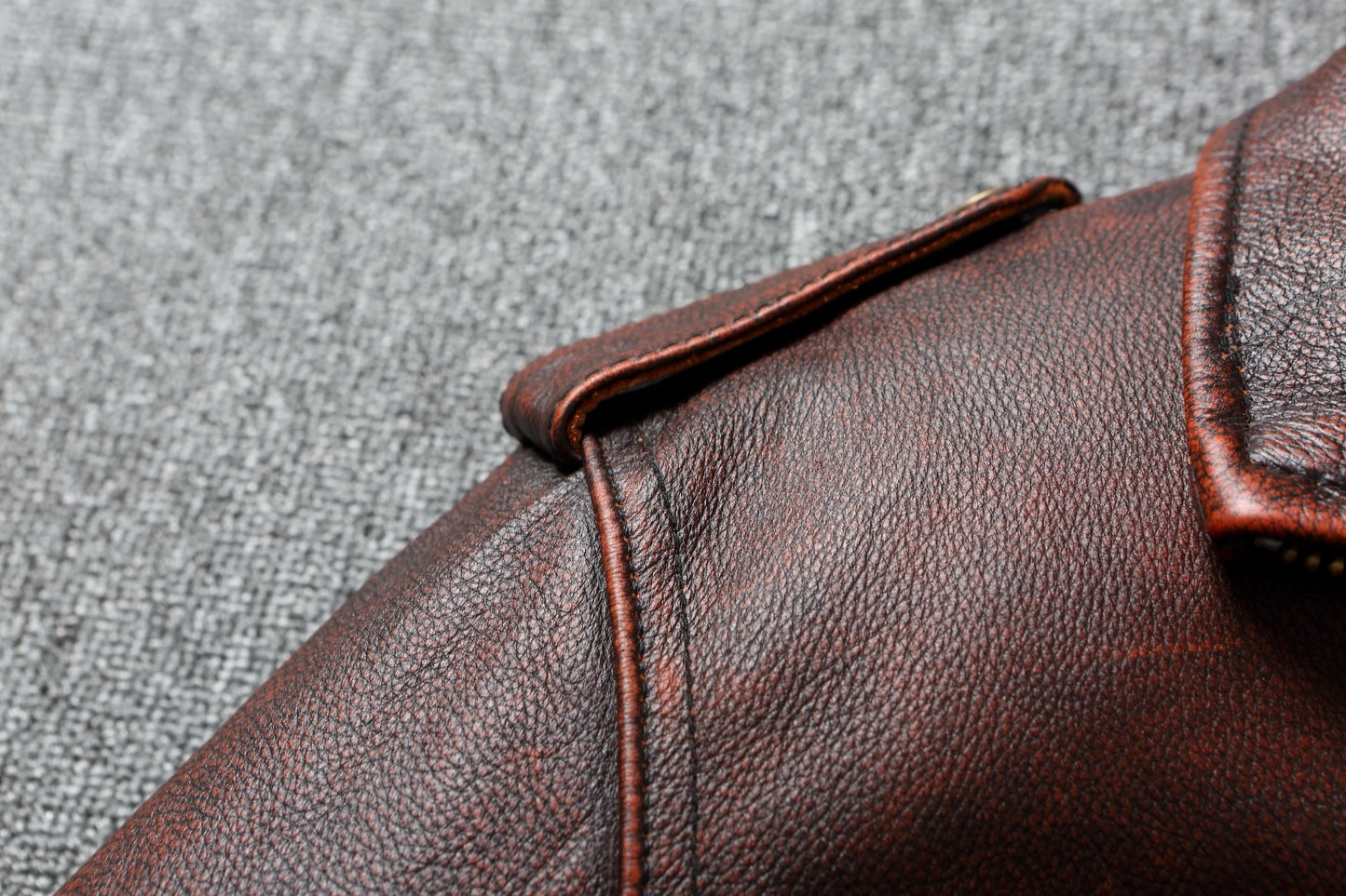 Bloodtrail Authority Jacket | Vintage Cowhide War-Torn Masterpiece