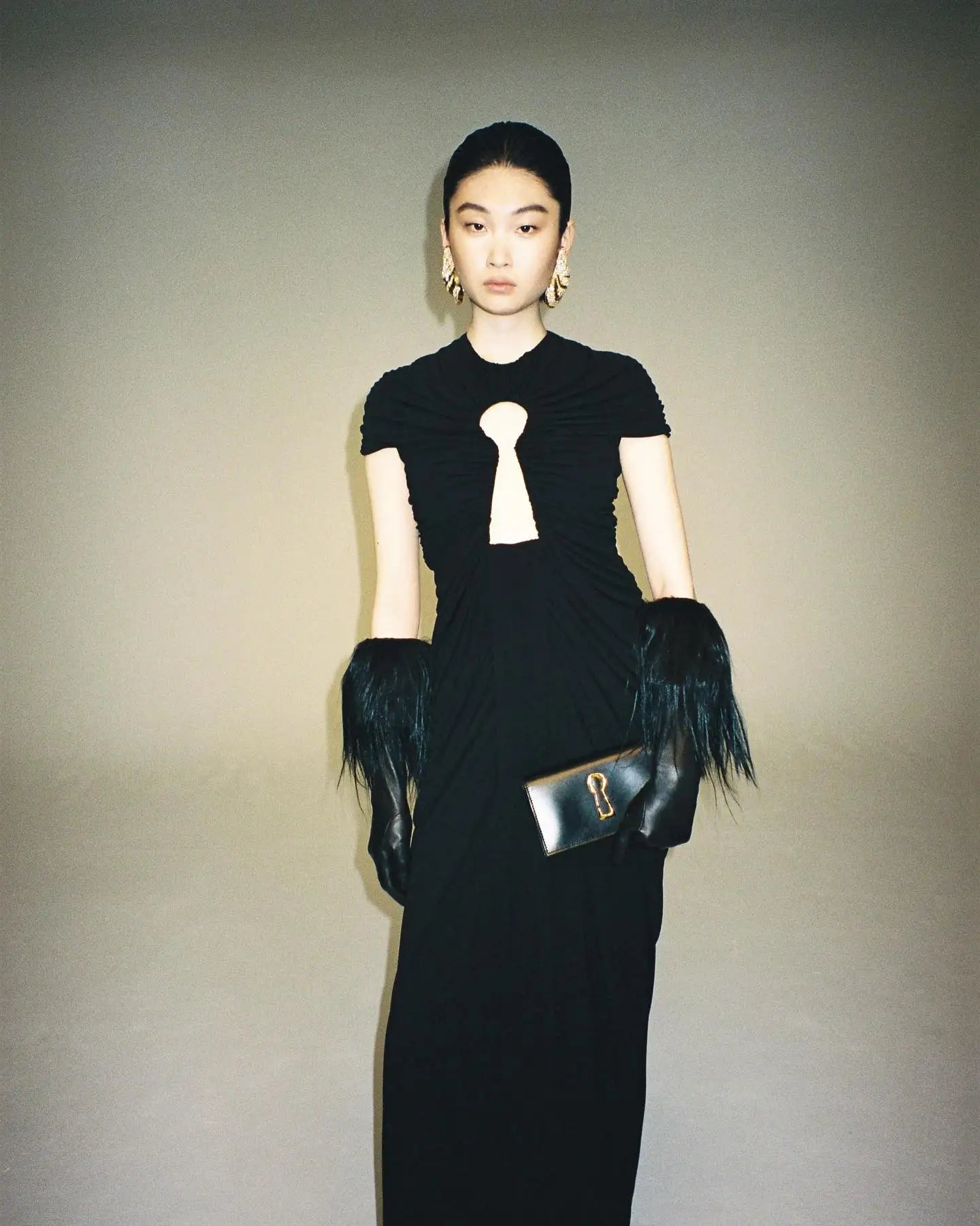 Black Color Women Sexy Sleeveless O-Neck Bodycon Long Dress Keyholes Celebrate Fashion Celebrity Evening Party Red Carpet Dress