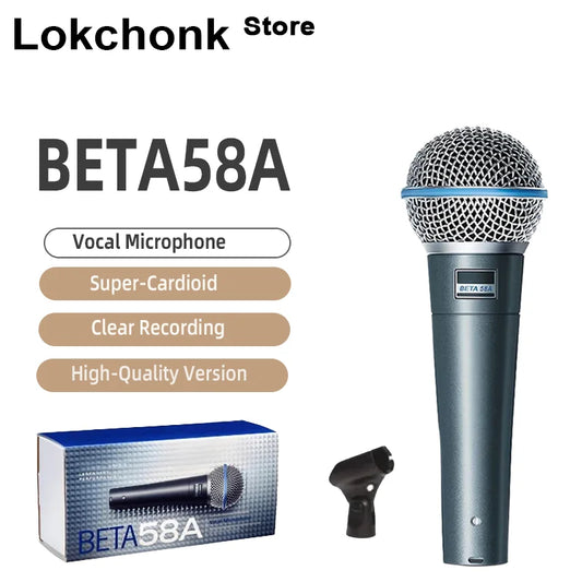 BETA 58A METAL LEGEND – The Mic That Turns Every Note Into Gold - Premium mic from Lizard Vigilante - Just $39.99! Shop now at Lizard Vigilante