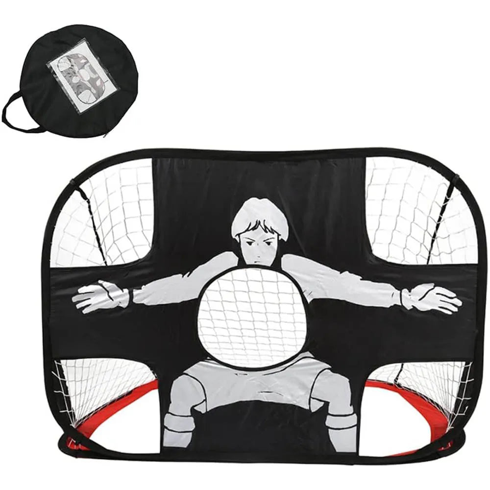 Foldable Nylon Football Goal Net - Portable Soccer Goal for Adults & Kids | Ideal for Indoor and Outdoor Play - Premium  from Lizard Vigilante - Just $33.99! Shop now at Lizard Vigilante