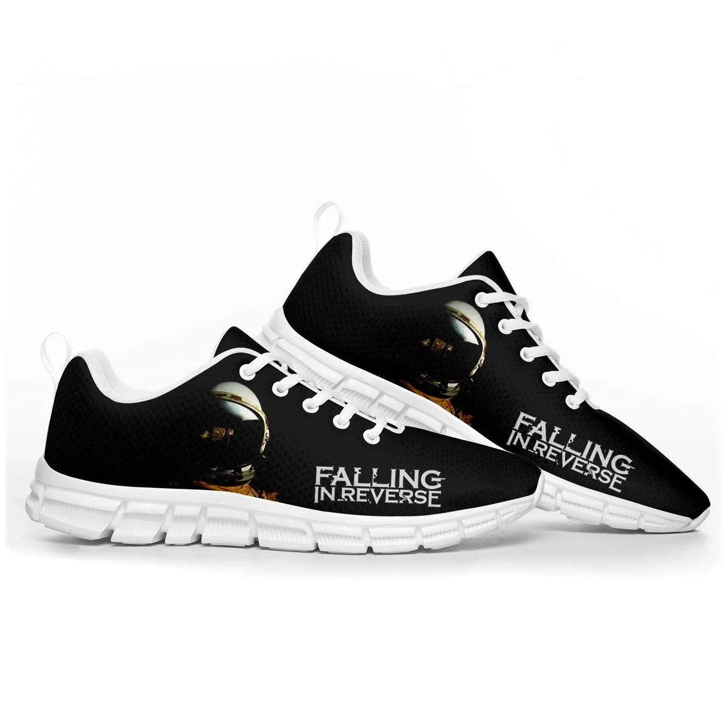 Falling In Reverse Custom Punk Rock Sneakers – High-Quality Breathable Shoes for Fans of All Ages - Premium sneakers from Lizard Vigilante - Just $22.99! Shop now at Lizard Vigilante