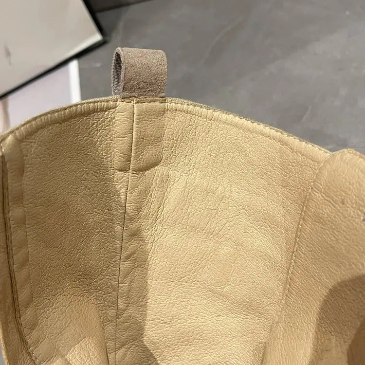 Rogue Siren Rome Punk Mid-Calf Nubuck Boots 2025 Street Rebellion Edition