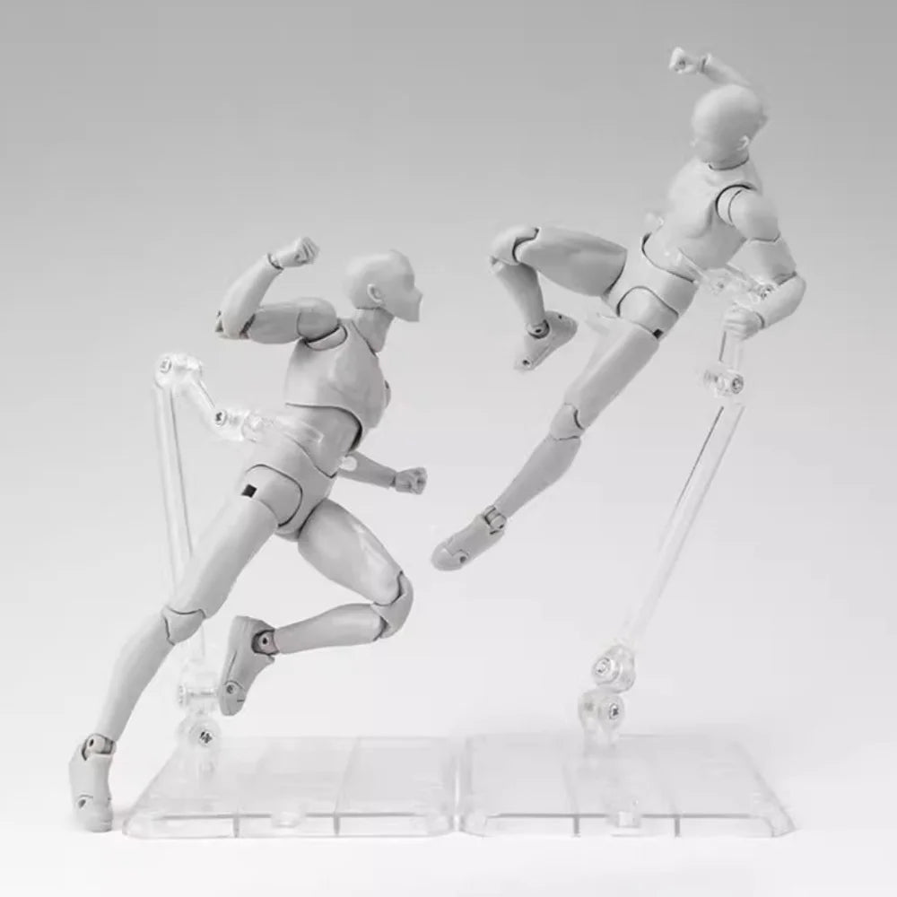 Articulated Human Figma Figurine Drawing Sketch People Statues Art Painting Joint Figurine Sculpture Decoration Desk Accessories