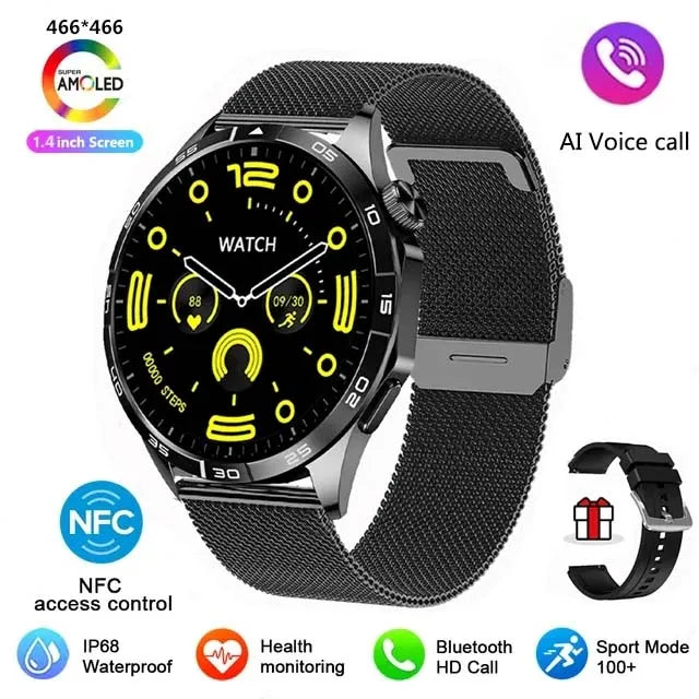 Upgrade Your Wrist: Smartwatch for Huawei GT4 Pro - Premium smart watch from Lizard Vigilante - Just $76.99! Shop now at Lizard Vigilante