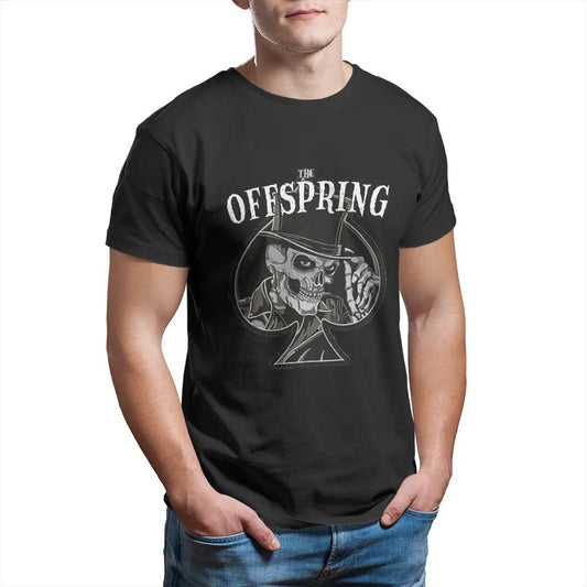 the offspring AS Men's T Shirt The Offspring Cool Tees Short Sleeve O Neck T-Shirts 100% Cotton Birthday Present Tops - Lizard Vigilante