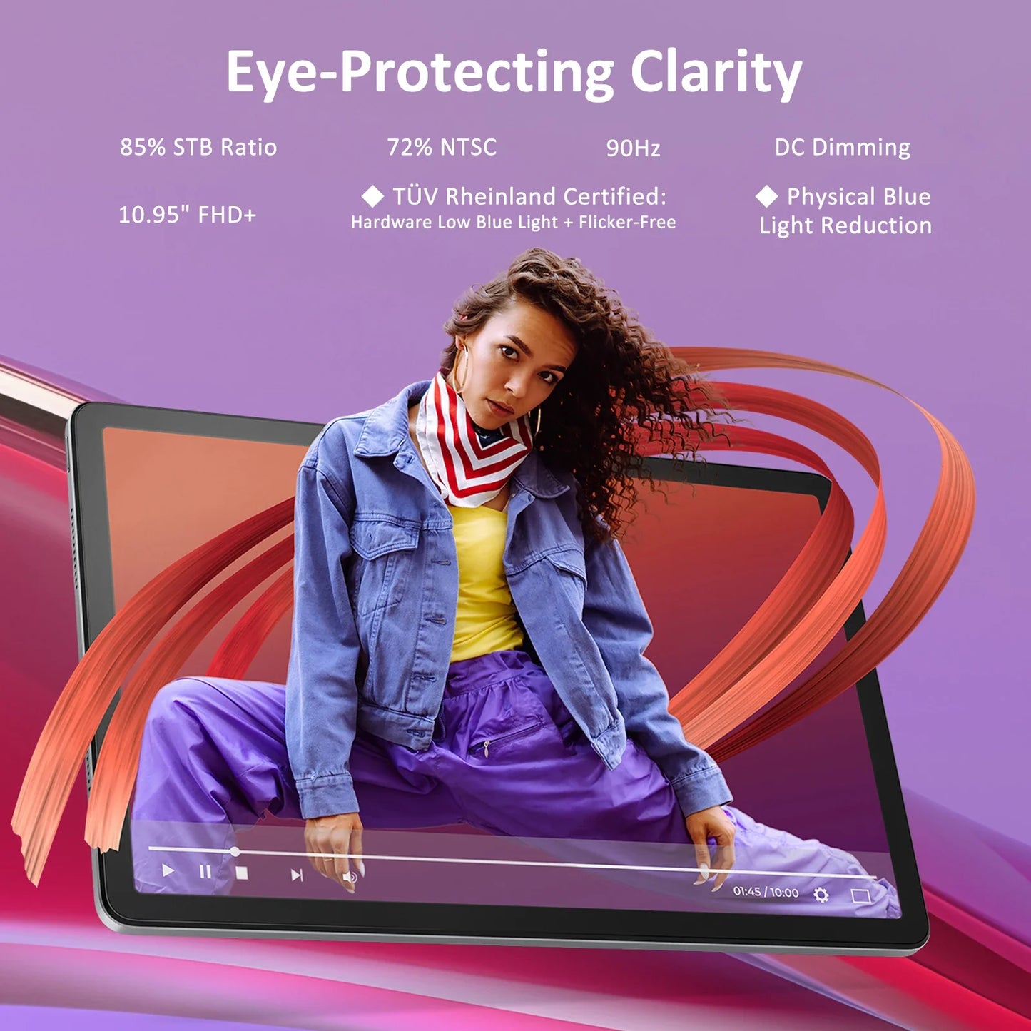 Lenovo Tab K10 M11 TB330FU 6/8+128GB Zhaoyang Tablets K10 MediaTek Helio G88 Global Rom Support OTA 10.95-inch Screen GPS WIFI