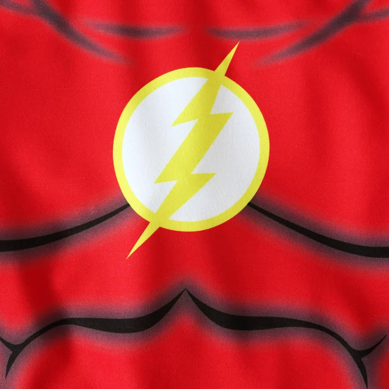 Avengers Superhero Pajama Set — Boys Long Sleeve Spider-Man & Iron Man Nightwear Cosplay Costume