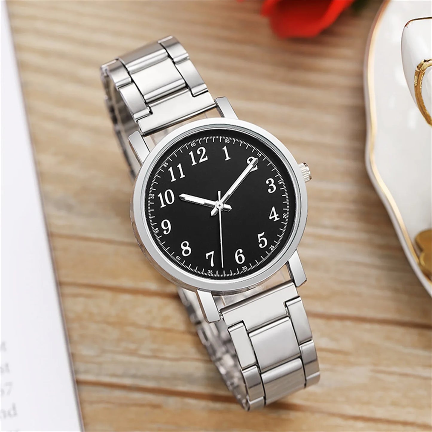 Watches For Women Waterproof Chronograph Quartz Ladies Digital Steel Luxury Watch Couple Strap Gift Women'S Watch часы женские - Premium  from Lizard Vigilante - Just $1.99! Shop now at Lizard Vigilante