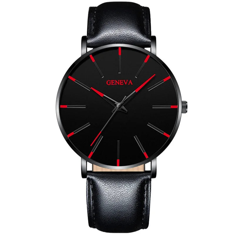 2025 New Mens Fashion Watches Luxury Ultra Thin Stainless Steel Mesh Strap Quartz Watch Rose Gold Men Watch Gifts Reloj Hombre - Premium  from Lizard Vigilante - Just $11.99! Shop now at Lizard Vigilante