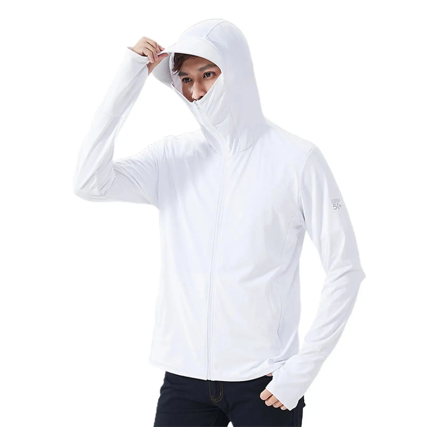 Summer UPF 50+ UV Sun Protection Skin Coats Men Ultra-Light Sportswear Hooded Outwear Men Windbreaker Casual Jackets