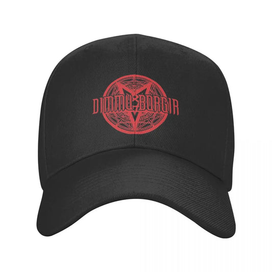 Dimmu Borgir Black Metal Band Rock Music Vintage Trucker Hat - Unisex Adjustable Baseball Cap - Premium Hats from Lizard Vigilante - Just $23.88! Shop now at Lizard Vigilante