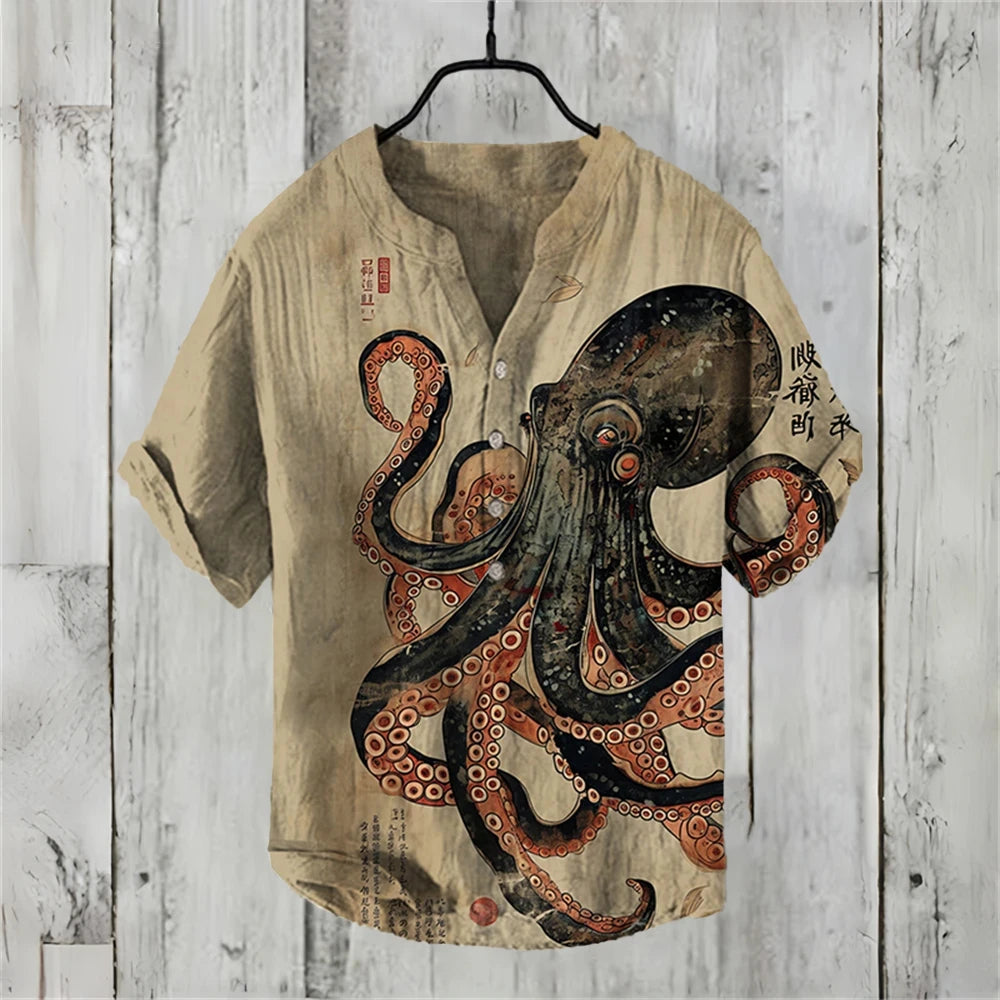 Ink Vice Octo-Riot Polo – Tentacles, Trouble & Tour-Ready Threads for Summer Chaos - Premium polo shirt from dsers - Just $25.99! Shop now at Lizard Vigilante