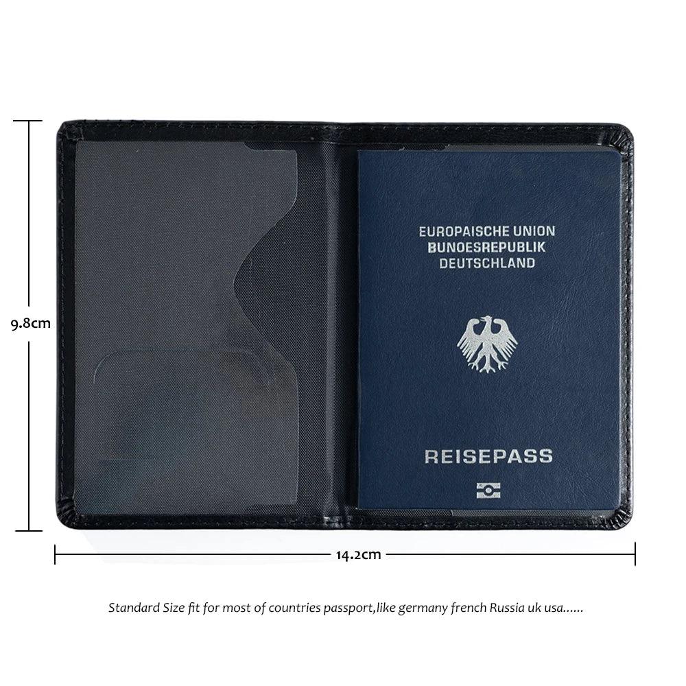 Devil Satan Goat Baphomet Passport Cover Travel Satanic Passport Holder Goat's Head Witchcraft Cover on The Passport - Lizard Vigilante