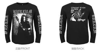 Burzum Heavy Metal Band Printed Long Sleeve T-Shirt For Fans of Metal - Premium T-Shirt from Lizard Vigilante - Just $24.99! Shop now at Lizard Vigilante