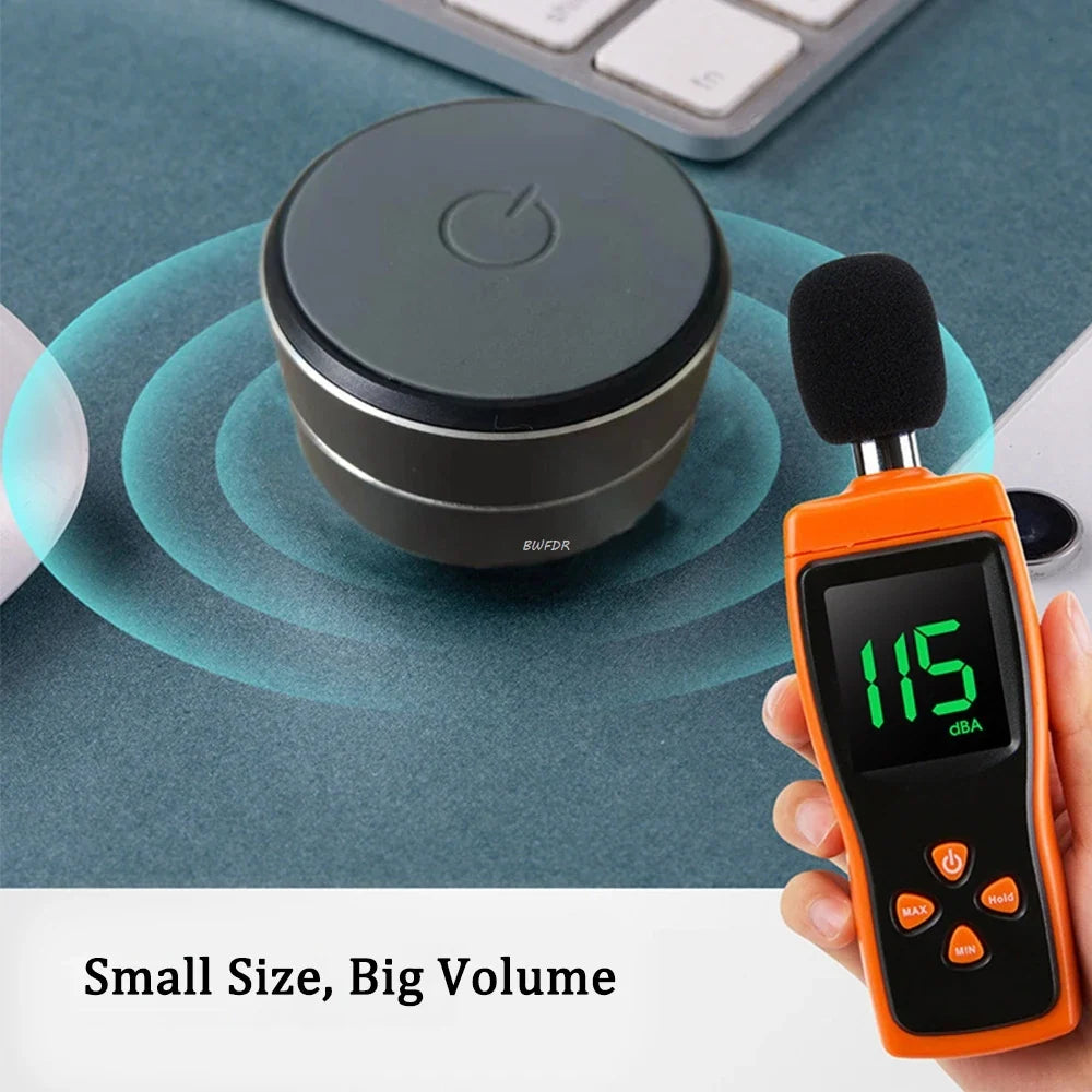 Wireless Bluetooth Speaker Digital Dual TWS Vibration Stereo Sound Audio Mini Bone Conduction Speaker With FM Radio Dropshipping