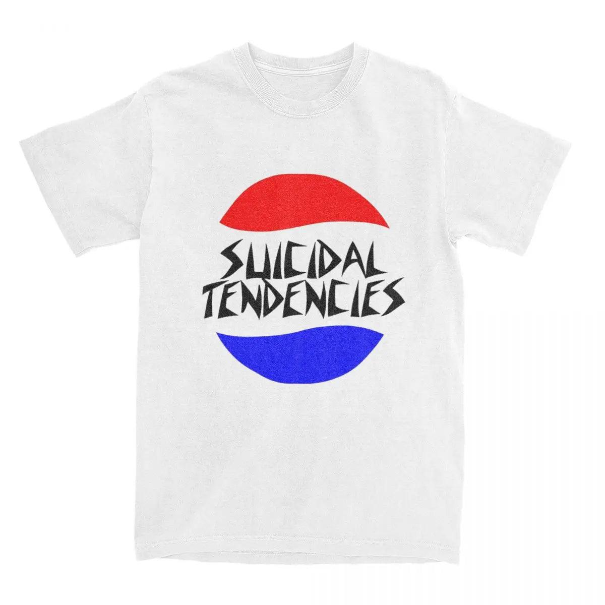 Men Women Rock Suicidal Tendencies Music Heavy Graphic T Shirt Merchandise Vintage 100% Cotton T Shirt Tops Birthday Gift - Premium T-Shirt from Lizard Vigilante - Just $23.99! Shop now at Lizard Vigilante