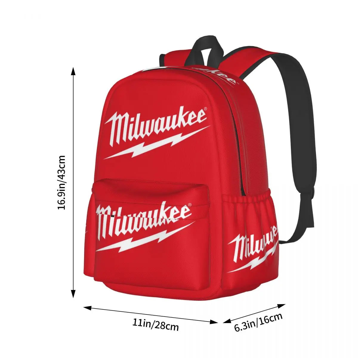 Versatile Milwaukee Backpack - Perfect for School, Work, and Travel - Premium backpack from Lizard Vigilante - Just $38.88! Shop now at Lizard Vigilante