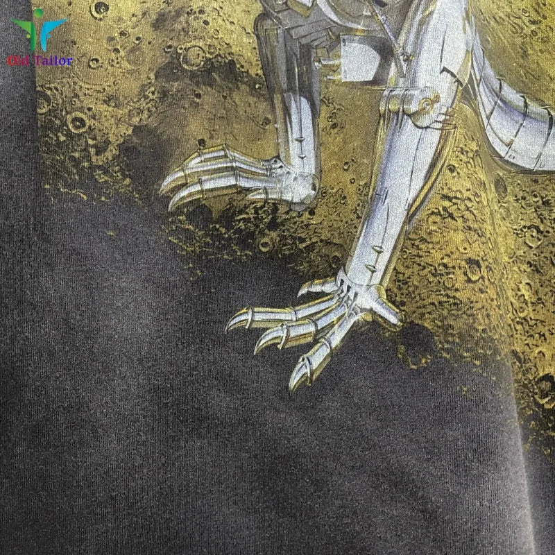 Saint Metal Dino Riot Vintage Washed Street Tee 2025