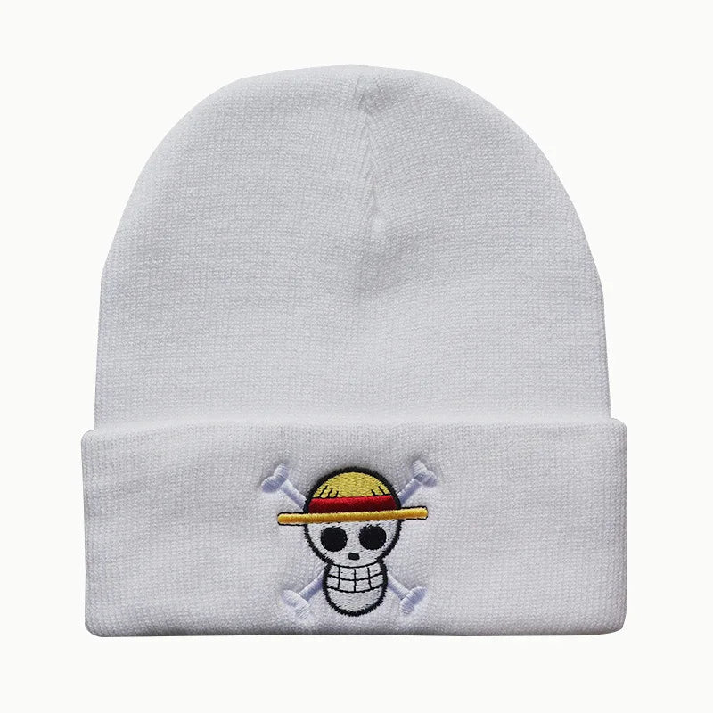 One Piece New Skull Pirate Knit Hat | Stay Warm and Stylish - Premium hat from Lizard Vigilante - Just $19.99! Shop now at Lizard Vigilante