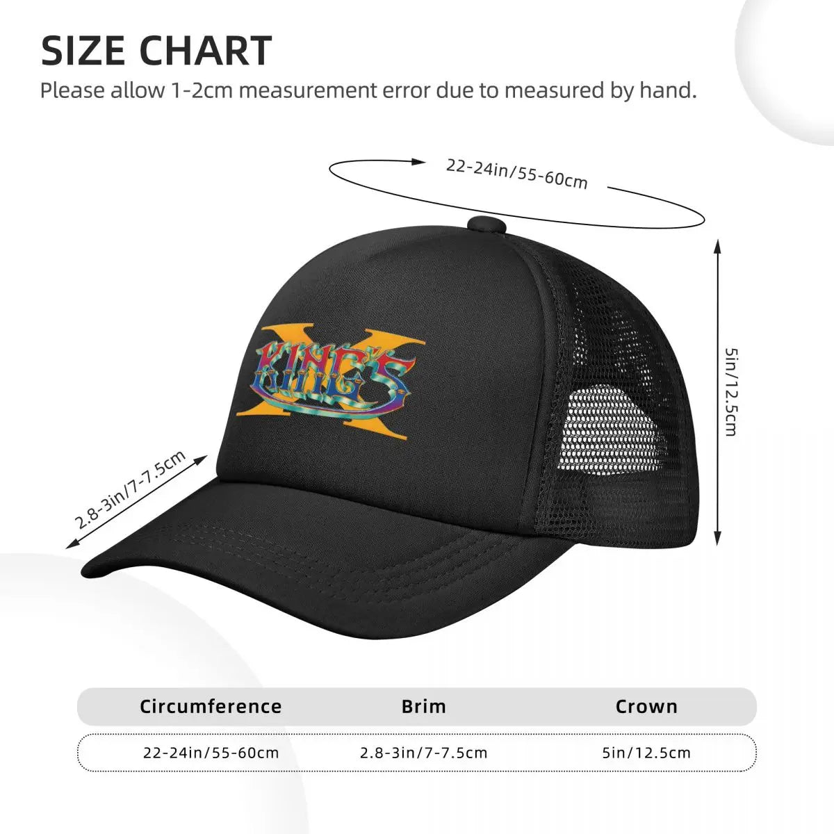 King's X - Ear Candy Baseball Cap Golf Hat fashionable sun hat Icon Caps Male Women's - Premium hats from Lizard Vigilante - Just $22.99! Shop now at Lizard Vigilante