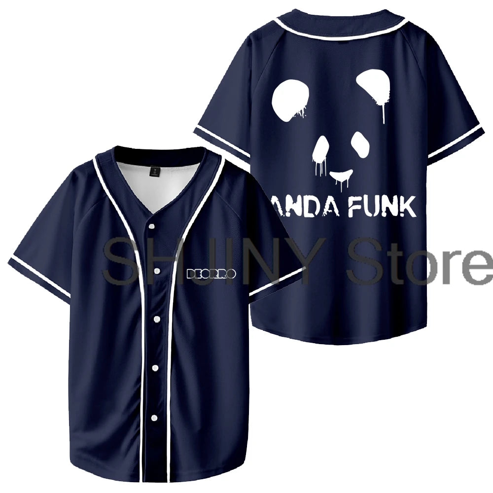 Panda Funk Vibe Jersey - Deorro Inspired Festival Wear - Premium T-shirt from Lizard Vigilante - Just $43.88! Shop now at Lizard Vigilante