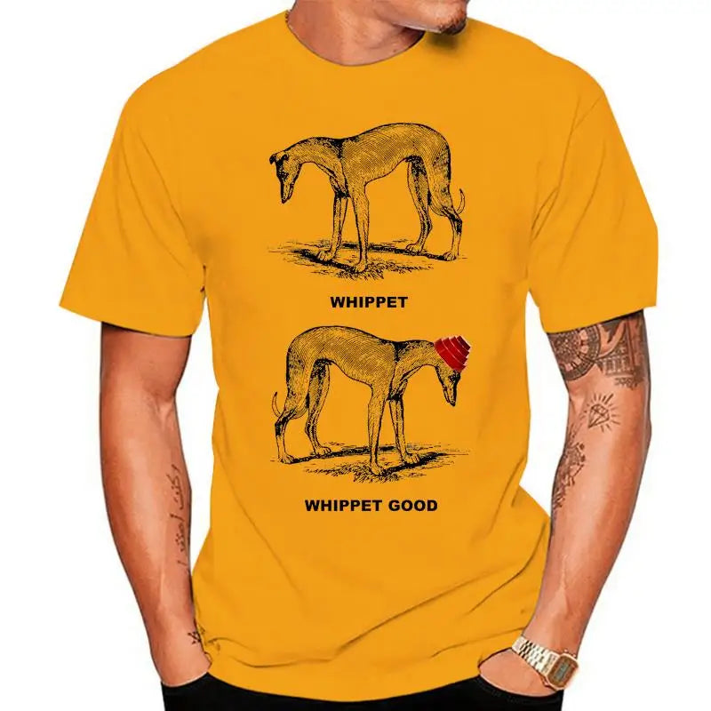 Whippet Whip It Good T-Shirt Inspired By Electronic New Wave Punk Rock Devo Men's Short Sleeve T-shirt - Lizard Vigilante