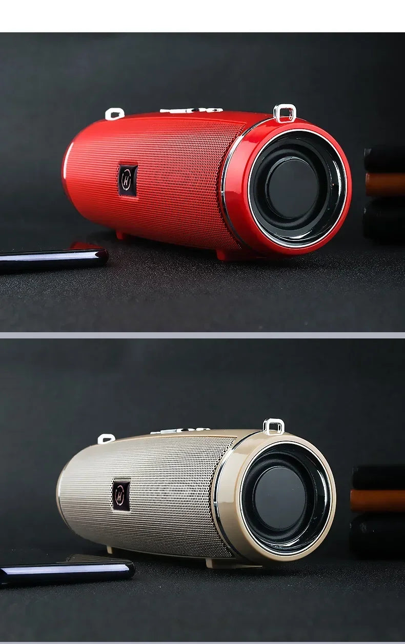 Portable Wireless Bluetooth Speaker 200W High Power Subwoofer Outdoor Waterproof Soundbox with FM Radio USB TF card Boom Box