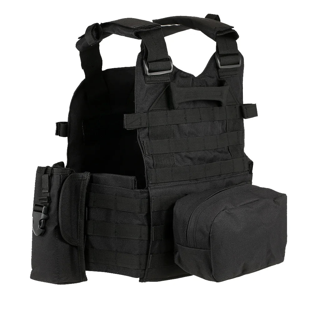 Tactical Vest - Versatile Outdoor Gear for Adventure - Premium outdoor vest from Lizard Vigilante - Just $47.99! Shop now at Lizard Vigilante