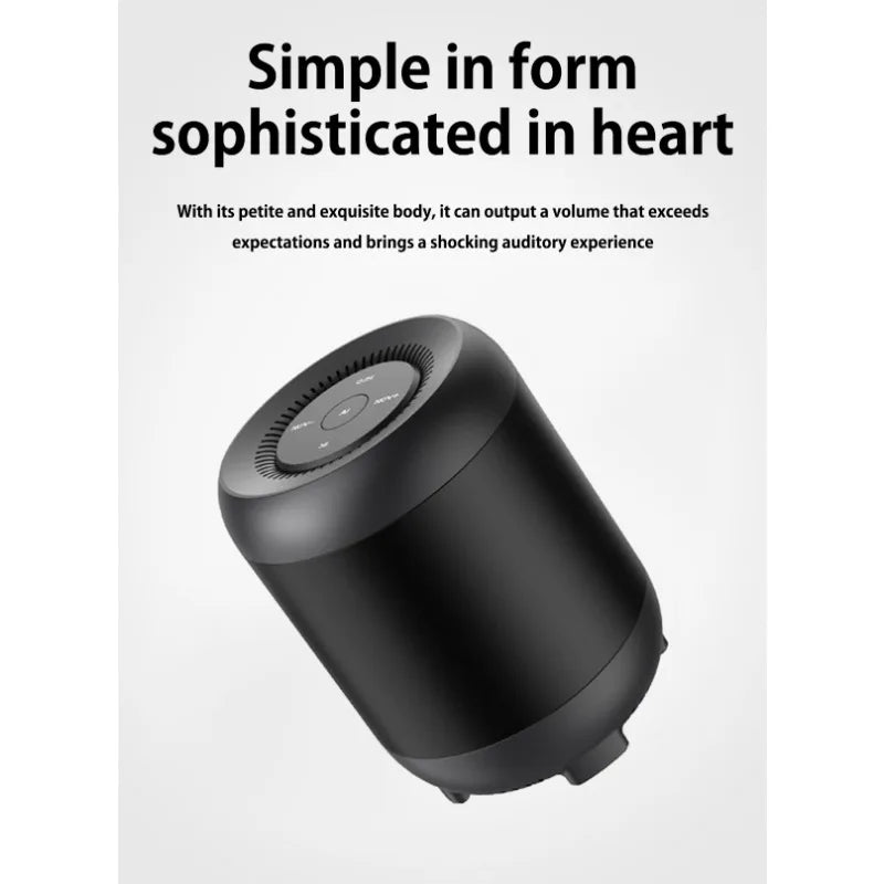 Wireless Bluetooth Speaker AI Intelligent Artificial Voice Control Insert Card Small Audio Mobile Phone Computer Desktop