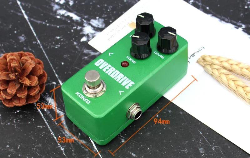 KOKKO Electric Guitar Effect Pedal FOD3 Overdrive Effect Pedal True Bypass Mini Accessories & Parts - Lizard Vigilante