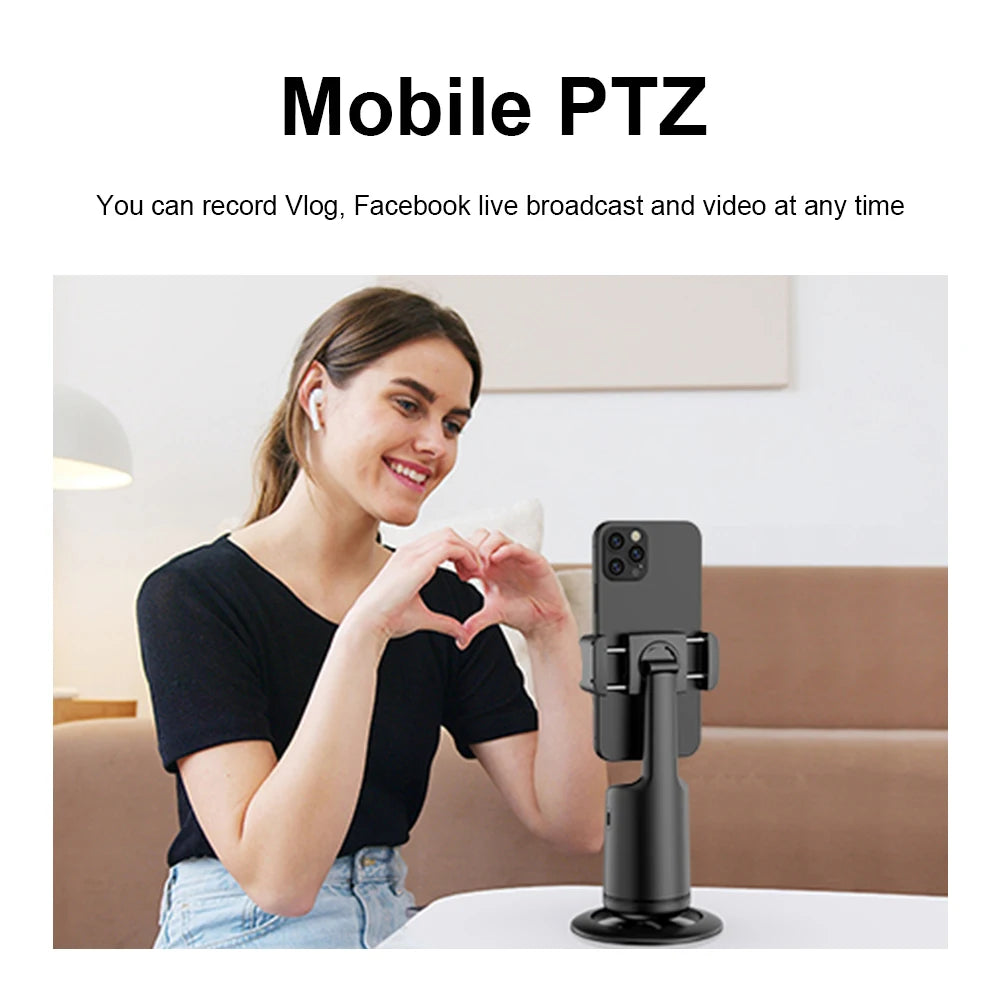 Intelligent Handheld Gimbal Follow-up 360 Rotation Handheld Stabilizer Selfie Stick Tripod for Tiktok Live Photography - Premium  from Lizard Vigilante - Just $38.99! Shop now at Lizard Vigilante