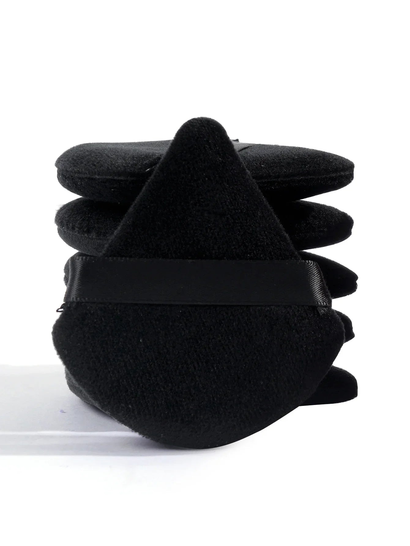 Wholesale 10/ 12 Pcs Triangle Powder Puff Wet Dry Use For Loose Powder Liquid Cosmetic Soft Plush Powder Puff Makeup Foundation