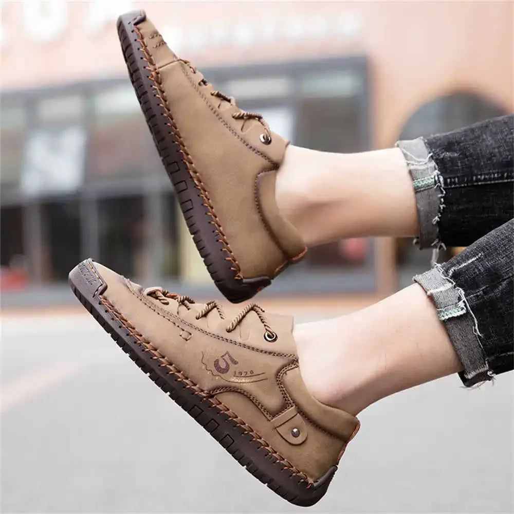 Super Big Size Nonslip Sneakers – Casual Men's Shoes, Sport Luxus High-End Sneakers, Size 50, Lace-up Athletic Footwear - Premium sneakers from Lizard Vigilante - Just $13.99! Shop now at Lizard Vigilante