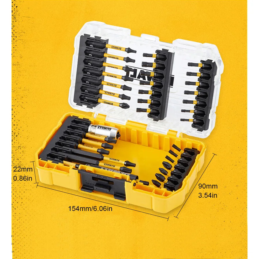 DEWALT DT70734T-QZ 29-Piece Screwdriver Bit Set – CNC Machined Precision with TSTAK Tough Case for Woodworking Pros and DIY Heroes - Premium bit set from Lizard Vigilante - Just $51.08! Shop now at Lizard Vigilante