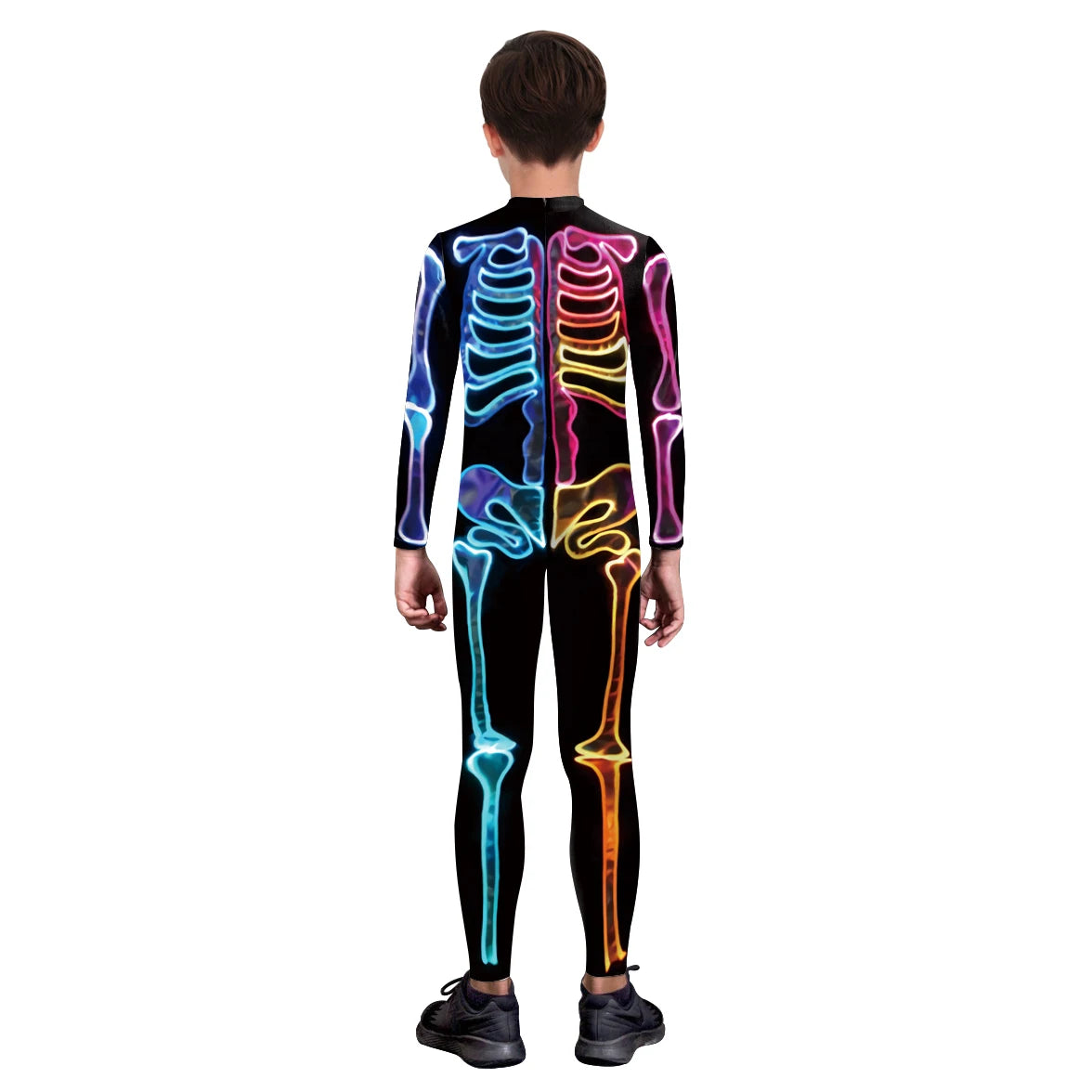 Skeleton 3D Printed Zombie Cosplay Zentai Jumpsuit – Unisex Halloween Carnival Costume Set for Adults & Children - Premium Cosplay Costumes from Lizard Vigilante - Just $24.88! Shop now at Lizard Vigilante