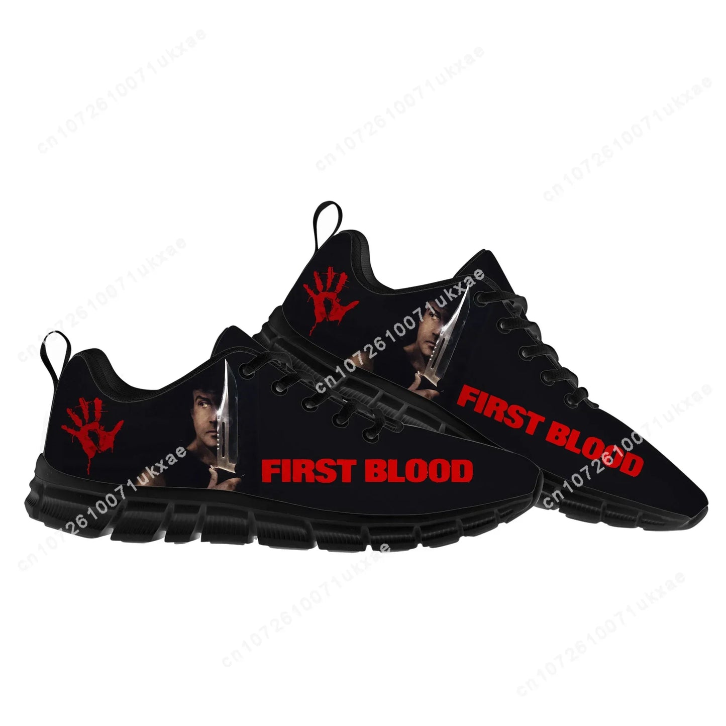 Rambo First Blood Sneakers Tennis Shoes Sports Shoes Mens Womens Teenager Kids Children Sneakers High Quality Casual Sneaker Couples Shoes - Premium sneakers from Lizard Vigilante - Just $39.99! Shop now at Lizard Vigilante