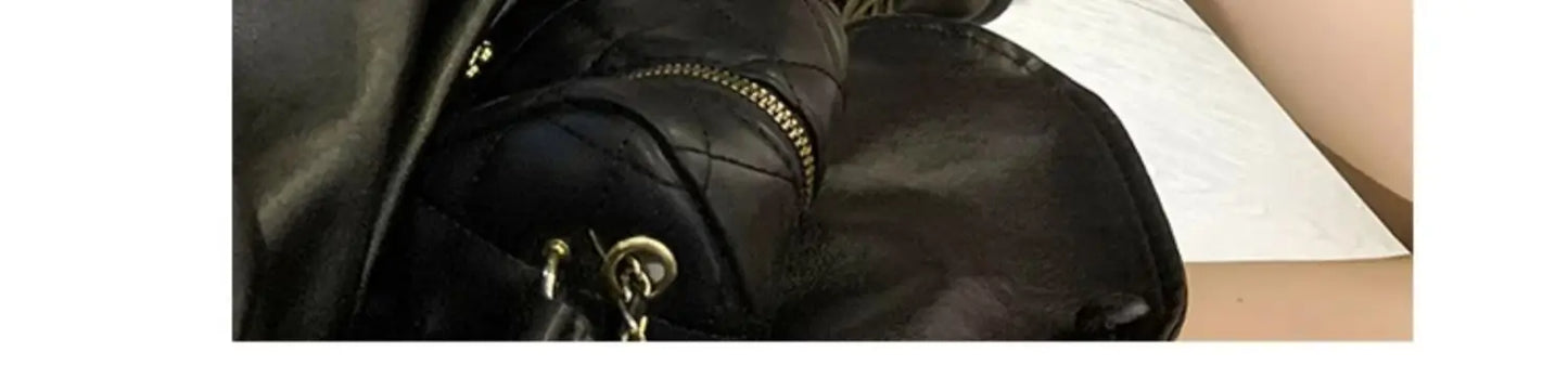 Women’s Lace-Up Ankle Boots – Med Hoof Heel Lolita Rock Round Toe PU Leather Winter Footwear | Solid Rubber Sole, Handmade Classic Street Style - Premium boot from dsers - Just $96.66! Shop now at Lizard Vigilante