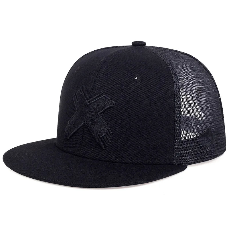 New Adult Snapback Caps | 3D Embroidery Flat Peak Hip Hop Baseball Hat for Men & Women | Rock Band Style Fitted Cap - Premium Baseball cap from Lizard Vigilante - Just $22.88! Shop now at Lizard Vigilante