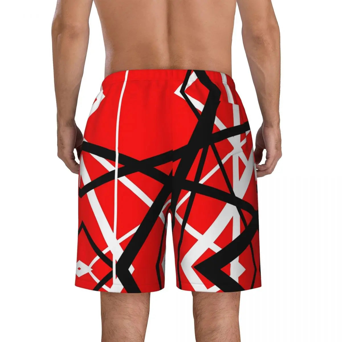 Van Halen Fashion Board Shorts Men's Breathable Fashion Board Shorts Swim Trunks - Premium  from Lizard Vigilante - Just $29.99! Shop now at Lizard Vigilante