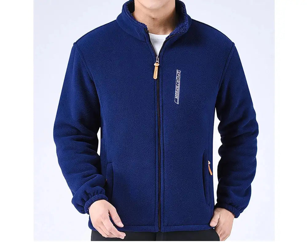 DIMUSI Winter Men's Polartec Jackets Casual Male Outwear Velvet Windbreaker Jackets Mens Soft Fleece Warm Jackets Brand Clothing