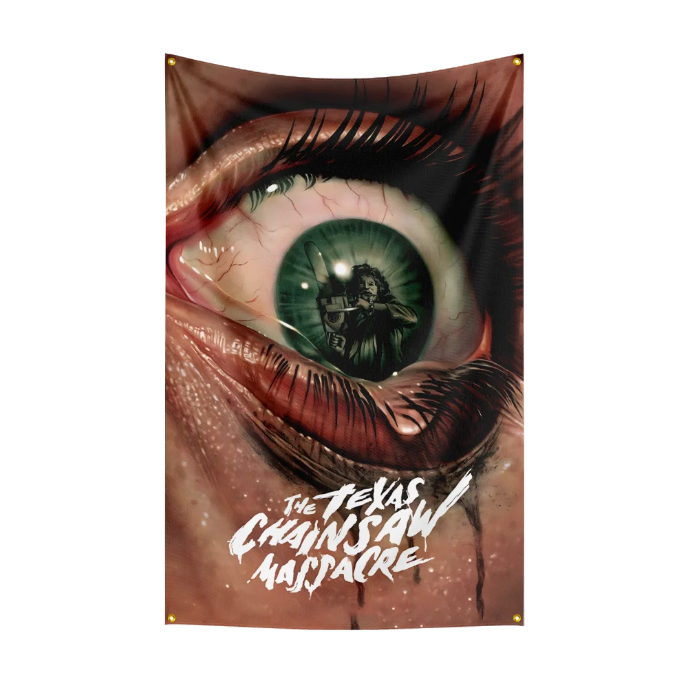 Texas Chainsaw Massacre Flag - 3x5 Ft Classic Horror Movie Banner, Halloween Wall Decor, Polyester Hanging Poster - Premium flag from Lizard Vigilante - Just $15.99! Shop now at Lizard Vigilante