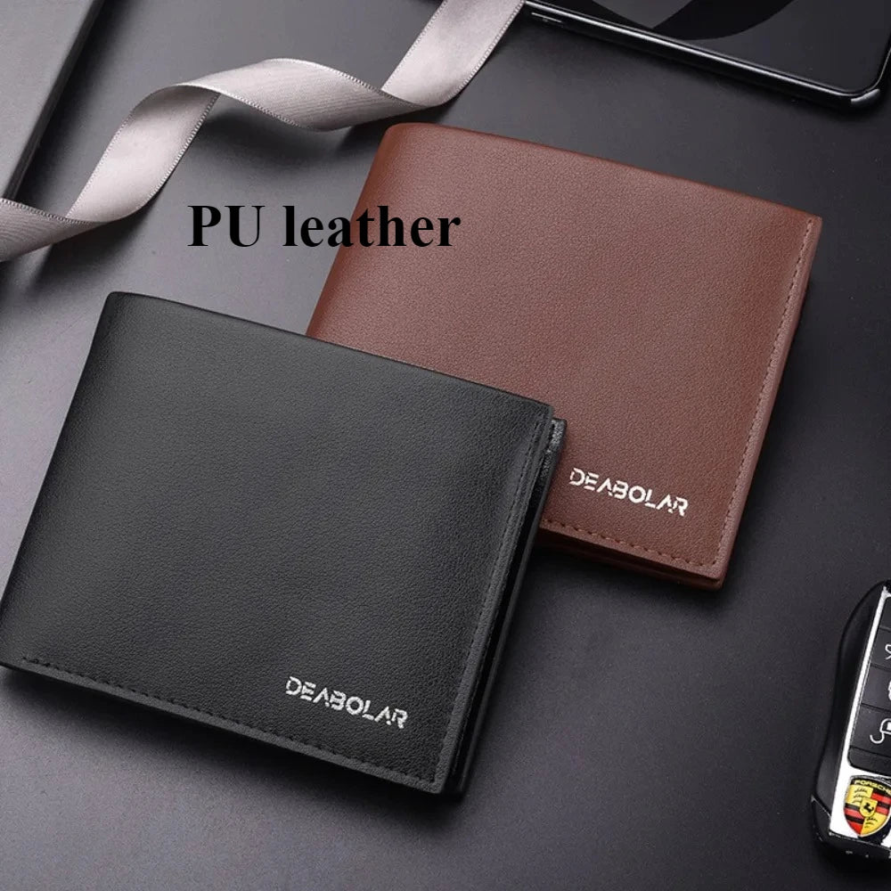 Cowhide Wallet – Genuine Leather Short Wallet For Men