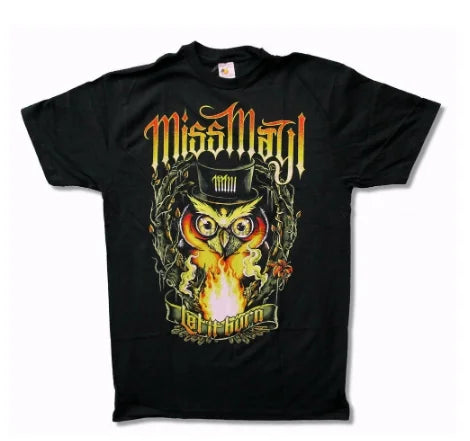 Miss May I Heavy Metal Cotton T-shirt Black Tees Rock T Shirt Harajuku Streetwear Mens Short Sleeve T-shirt Graphic Tees Tops - Premium T-Shirt from Lizard Vigilante - Just $23.99! Shop now at Lizard Vigilante