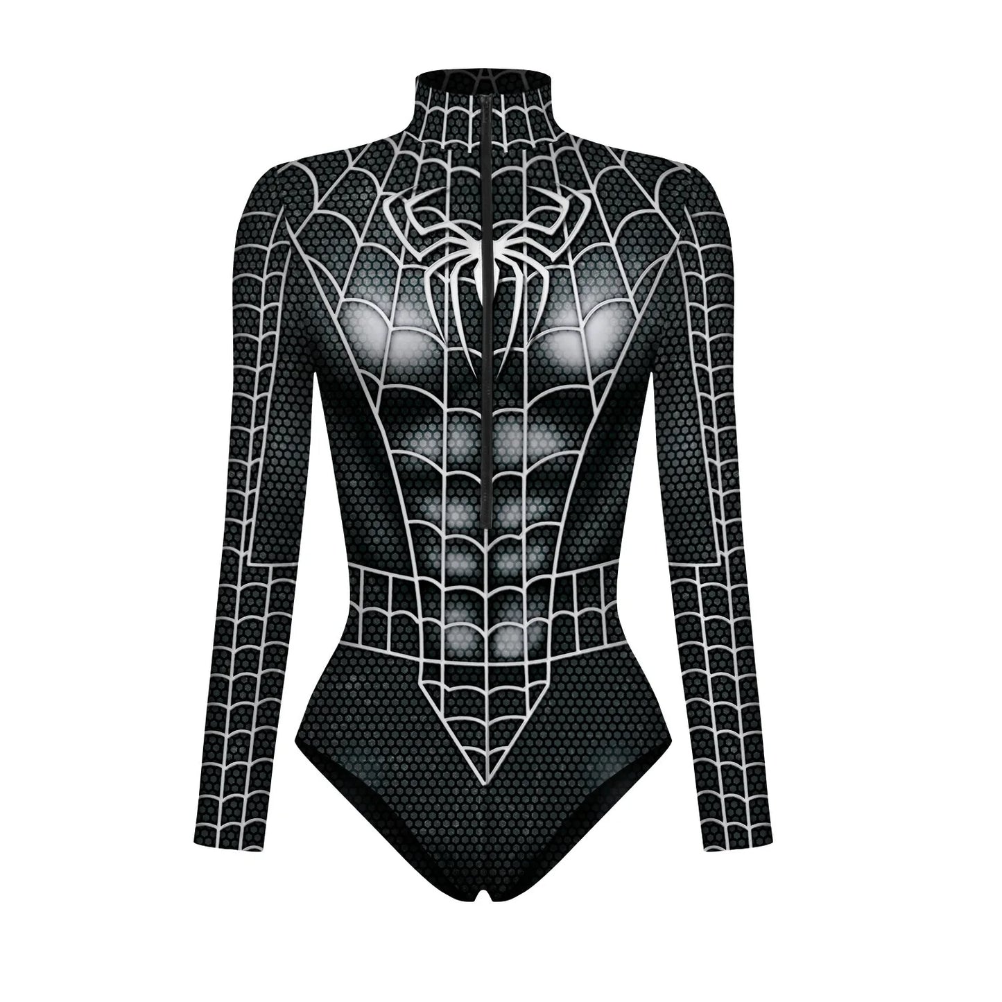 Unisex Superhero Bodysuit Spiderman Captain Cosplay 3D Print Long Sleeve Swimsuit Adult Halloween Carnival Costume - Premium Cosplay Costumes from Lizard Vigilante - Just $42.99! Shop now at Lizard Vigilante