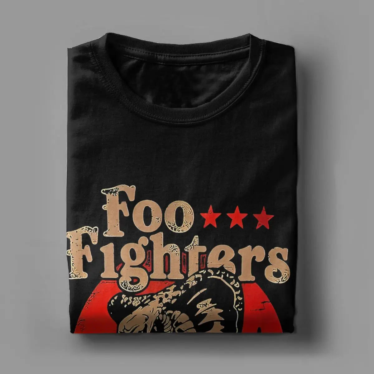 Foo Fighters Rock Revolution T-Shirt for Men – 100% Cotton Concert Tee with Digital Print, Short Sleeve Gift Merchandise - Premium T-shirt from Lizard Vigilante - Just $23.88! Shop now at Lizard Vigilante