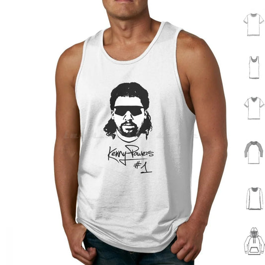 Kenny Powers Tank Tops Vest Sleeveless Kenny Powers Eastbound And Down Tv Series Pills Cocain Drugs Baseball - Premium Tank Top from Lizard Vigilante - Just $23.99! Shop now at Lizard Vigilante