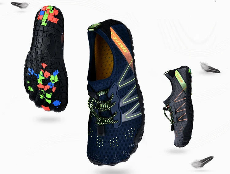 Sonic Surge Unisex Barefoot Aqua Runners – Lightweight Outdoor Training & Quick-Dry Fitness Shoes That Hit Hard - Premium shoes from dsers - Just $43.99! Shop now at Lizard Vigilante