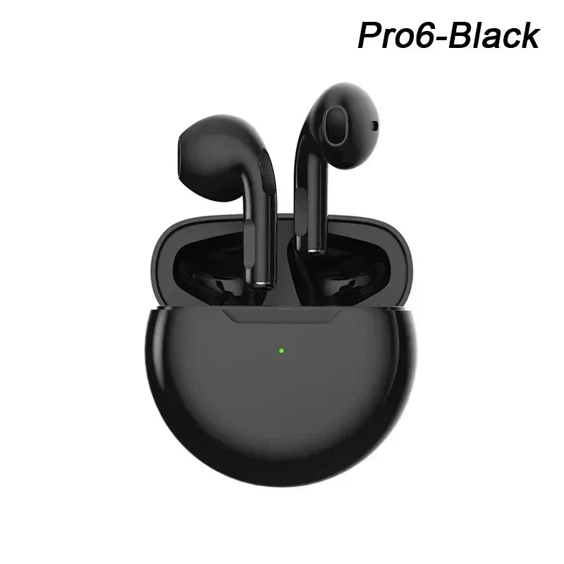 PRO6 Wireless Bluetooth Headset – TWS In-Ear Stereo Earphones for Running, Gaming, and Everyday Use - Premium bluetooth headset from Lizard Vigilante - Just $6.99! Shop now at Lizard Vigilante