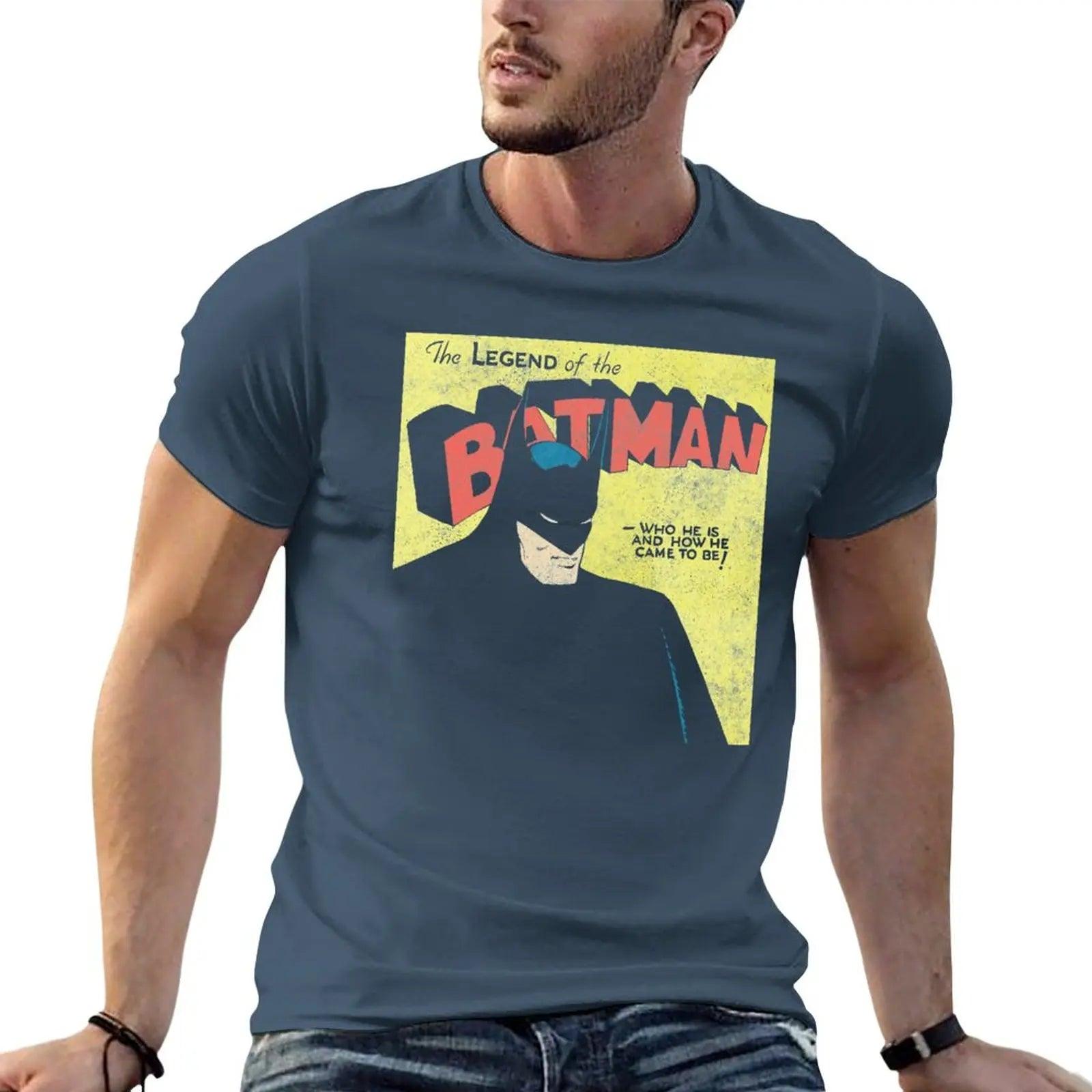 The Bat T-Shirt Short Sleeve Quick-Drying Tee Shirt Shirts for Men BatMan - Lizard Vigilante