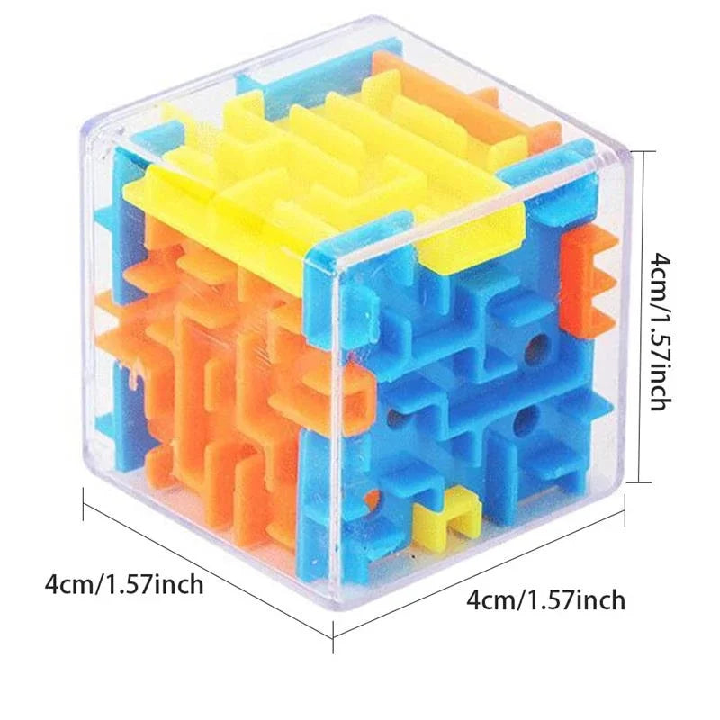 3D Maze Magic Cube Six-Sided Puzzle Toy – Brain-Teasing Labyrinth Cube for Kids & Adults, Stress-Relief Game - Premium toy from Lizard Vigilante - Just $43.99! Shop now at Lizard Vigilante